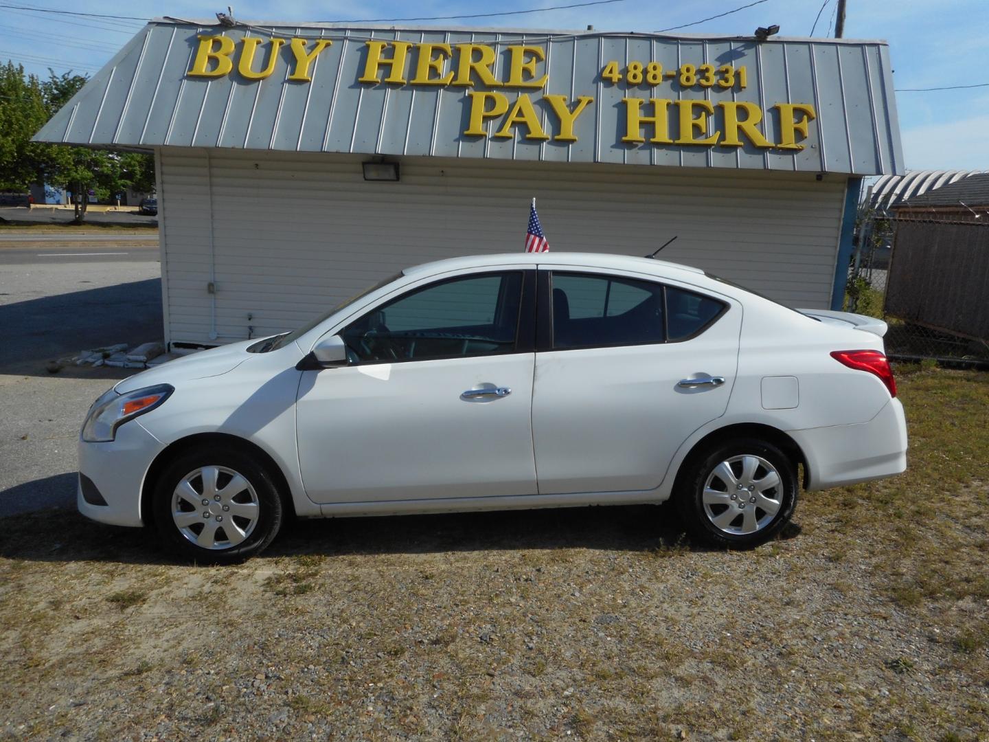 2016 White Nissan Versa (3N1CN7AP9GL) , located at 2553 Airline Blvd, Portsmouth, VA, 23701, (757) 488-8331, 36.813889, -76.357597 - ***VEHICLE TERMS*** Down Payment: $999 Weekly Payment: $100 APR: 23.9% Repayment Terms: 42 Months *** CALL ELIZABETH SMITH - DIRECTOR OF MARKETING @ 757-488-8331 TO SCHEDULE YOUR APPOINTMENT TODAY AND GET PRE-APPROVED RIGHT OVER THE PHONE*** - Photo#0